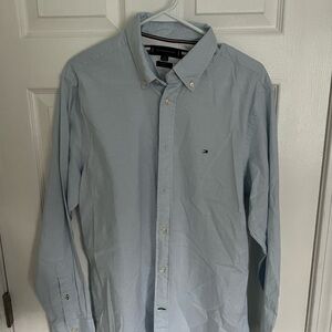 Tommy Hilfiger Men's Light Blue Shirt